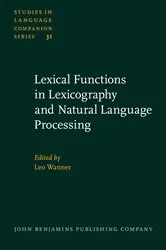 Book cover of Lexical Functions in Lexicography and Natural Language Processing by Leo Wanner