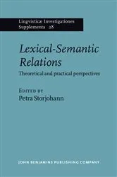 Book cover of Lexical-Semantic Relations by Petra Storjohann