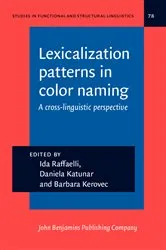 Book cover of Lexicalization patterns in color naming by Unknown