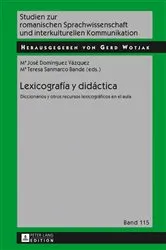 Book cover of Lexicografía y didáctica by Gerd Wotjak