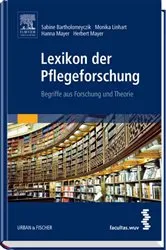 Book cover of Lexikon der Pflegeforschung by Sabine Bartholomeyczik