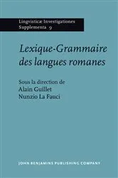 Book cover of Lexique-Grammaire des langues romanes by Unknown