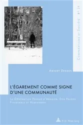 Book cover of L’égarement comme signe d’une communauté by Hubert Roland