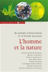 Book cover of L'homme et la nature by Académie d'éducation et d'études sociales