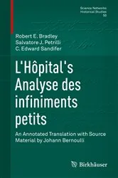 Book cover of L’Hôpital's Analyse des infiniments petits by Unknown