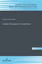 Book cover of Liability Management Transaktionen by Barbara Grunewald