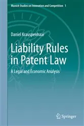 Book cover of Liability Rules in Patent Law by Daniel Krauspenhaar