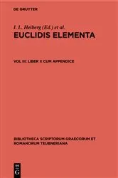 Book cover of Liber X cum appendice (2nd ed.) by I. L. Heiberg