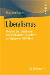 Book cover of Liberalismus by Klaus von Beyme