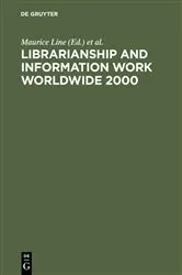 Book cover of Librarianship and Information Work Worldwide 2000 by Unknown