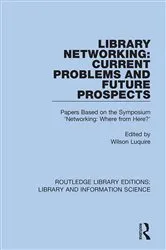 Book cover of Library Networking by Wilson Luquire