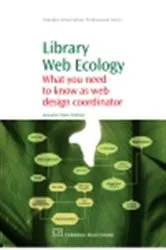 Book cover of Library Web Ecology by Unknown
