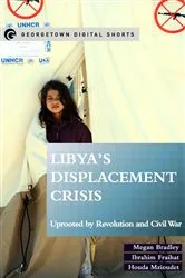 Book cover of Libya's Displacement Crisis by Megan Bradley