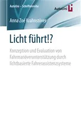 Book cover of Licht führt!? by Anna Zoé Krahnstöver