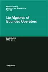 Book cover of Lie Algebras of Bounded Operators by Daniel Beltita