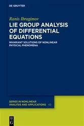 Book cover of Lie Group Analysis of Differential Equations by Ranis Ibragimov