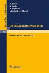 Book cover of Lie Group Representations II by R. Herb