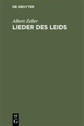 Book cover of Lieder des Leids (7th ed.) by Albert Zeller