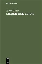 Book cover of Lieder des Leid’s by Albert Zeller