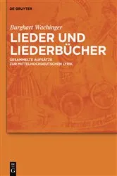 Book cover of Lieder und Liederbücher by Burghart Wachinger