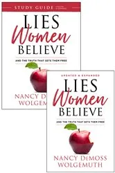 Book cover of Lies Women Believe/Lies Women Believe Study Guide- 2 book set (2nd ed.) by Nancy Leigh DeMoss