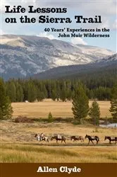 Book cover of Life Lessons on the Sierra Trail by Unknown