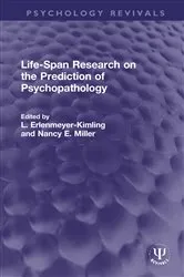 Book cover of Life-Span Research on the Prediction of Psychopathology by L. Erlenmeyer-Kimling