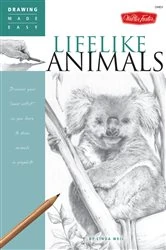 Book cover of Lifelike Animals by Linda Weil