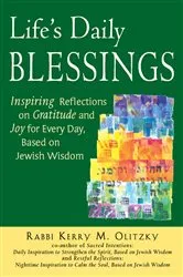 Book cover of Life's Daily Blessings by Rabbi Kerry M. Olitzky