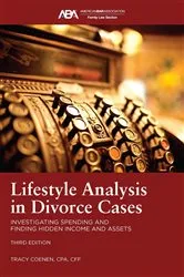 Book cover of Lifestyle Analysis in Divorce Cases by Unknown