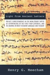 Book cover of Light from Ancient Letters by Henry G. Meecham