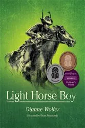 Book cover of Light Horse Boy by Dianne Wolfer