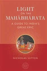 Book cover of Light on the Mahabharata by Nicholas Sutton