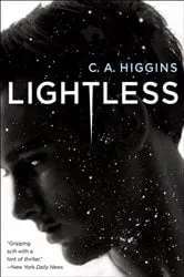 Book cover of Lightless by C.A. Higgins