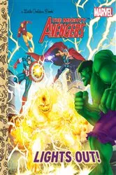 Book cover of Lights Out! (Marvel: Mighty Avengers) by Courtney Carbone