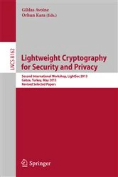 Book cover of Lightweight Cryptography for Security and Privacy by Gildas Avoine