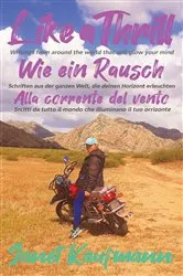 Book cover of Like a Thrill/ Wie ein Rausch / Alla corrente del vento by Janet Kaufmann