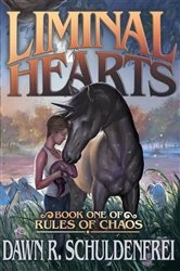 Book cover of Liminal Hearts by Dawn R. Schuldenfrei