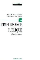 Book cover of L'Impuissance publique by Nicolas Baverez