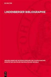 Book cover of Lindenberger Bibliographie by Unknown