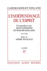 Book cover of L'Indépendance de l'esprit by Romain Rolland