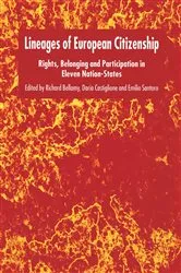Book cover of Lineages of European Citizenship by R. Bellamy