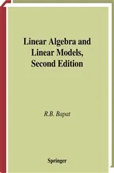 Book cover of Linear Algebra and Linear Models (2nd ed.) by Unknown