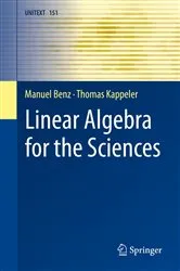 Book cover of Linear Algebra for the Sciences by Unknown