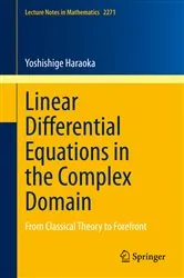 Book cover of Linear Differential Equations in the Complex Domain by Unknown