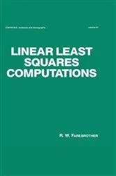 Book cover of Linear Least Squares Computations by R.W. Farebrother