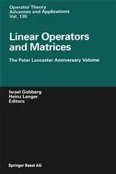 Book cover of Linear Operators and Matrices by Israel Gohberg