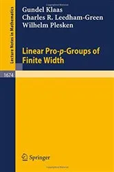 Book cover of Linear Pro-p-Groups of Finite Width by Unknown