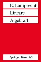 Book cover of Lineare Algebra 1 (2nd ed.) by Erich Lamprecht