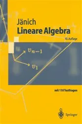 Book cover of Lineare Algebra (10th ed.) by Klaus Jänich